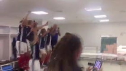 Scotland celebrate reaching Women's World Cup for first time