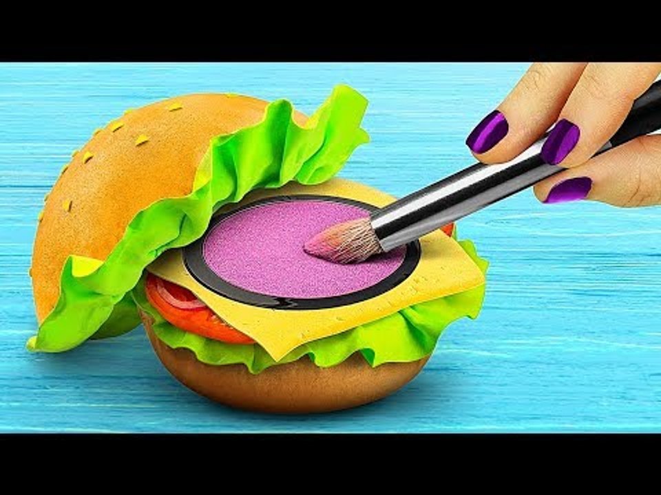 7 IDEIAS ESTRANHAS DE MAQUILHAGEM / PEGADINHAS DE MAQUIAGEM ENGRAÇADAS