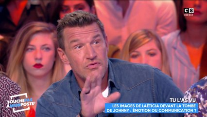 Læticia devant la tombe de Johnny : "C'est de la communication" pour Benjamin Castaldi
