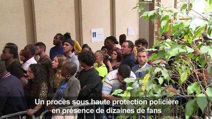 Foule et haute protection policière au procès de Booba et Kaaris