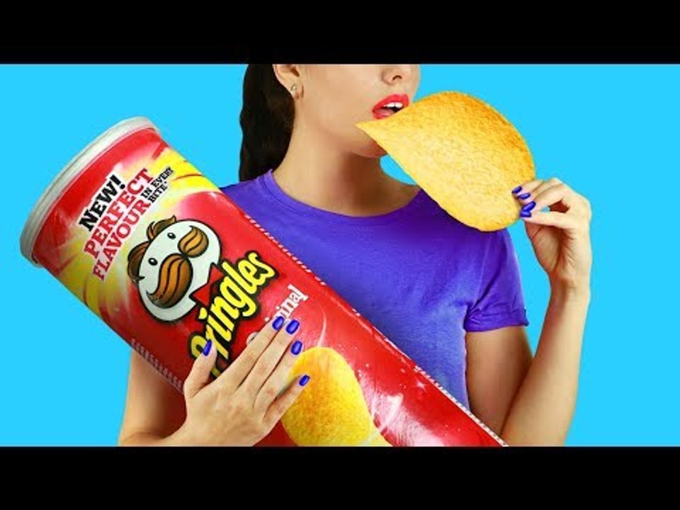 10 LANCHES GIGANTES vs LANCHES EM MINIATURA DIY / PEGADINHAS ENGRAÇADAS!