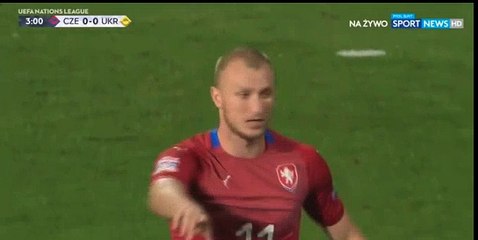 Patrik Schick Goal HD - Czech Republic	1-0 Ukraine 06/09/2018