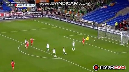 Amazing Goal Bale (2-0) Wales vs Ireland