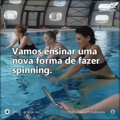 Apresentamos uma forma revolucionária de praticar outro tipo de spinning...