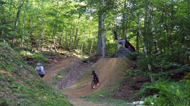 Learning how to backflip my mountain bike | Featuring Skills with Phil