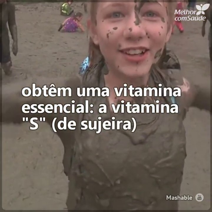 Se você quer criar filhos mais fortes e saudáveis, deixe que se sujem!