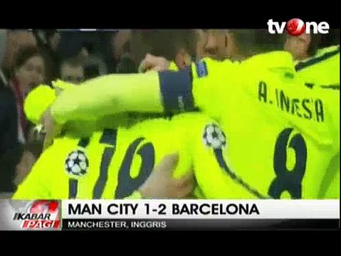 Barcelona Bungkam 10 Pemain ManCity di Etihad