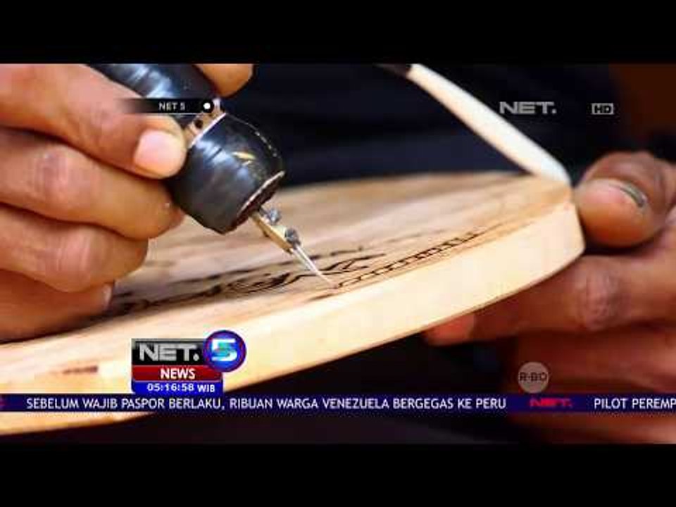 Keren Inilah Karya Lukisan Dengan Bara Api-NET5