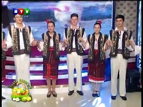 Ansamblul Dobrogeanca - Joc popular moldovenesc (Paste fericit! - Neptun TV - 12.04.2015)