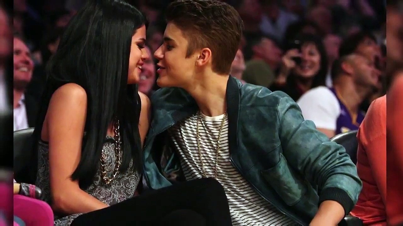Justin Bieber and Selena Gomez kissing in Norway