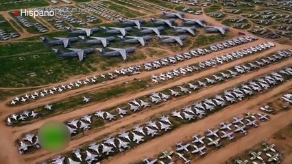 Conozca el cementerio de aviones más grande del mundo