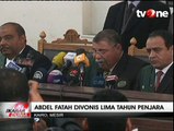 Aktivis Pro-Demokrasi Mesir Divonis 5 Tahun Penjara