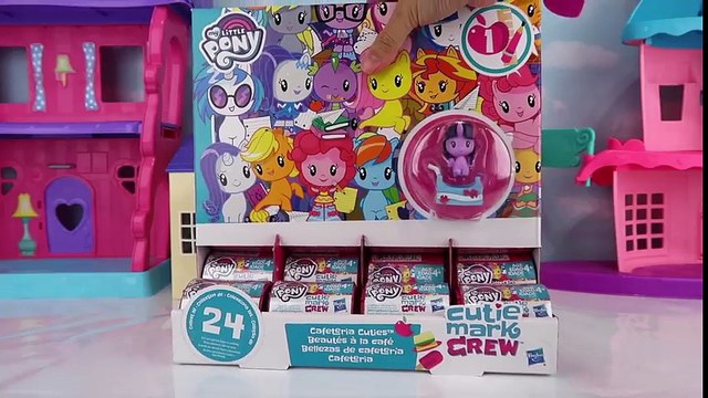 FULL SET My Little Pony Cafeteria Cuties Cutie Mark Crew with MLP Sea Pony