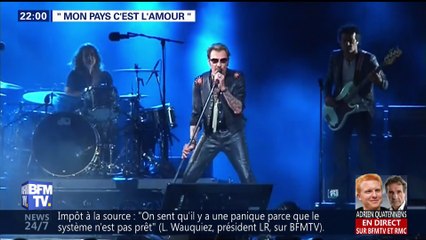 "Mon pays c'est l'amour"