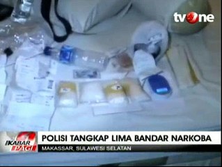 Download Video: Polisi Tangkap Lima Bandar Narkoba