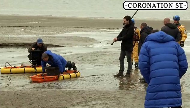 Coronation Street Behind The Scenes Nicks Quicksand Terror 31st May 2017