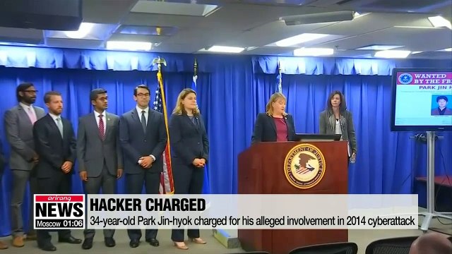 U.S. charges North Korean over cyberattacks