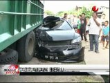 Dua Mobil Tabrak Truk Ekspedisi di Jalan Trans Sulawesi