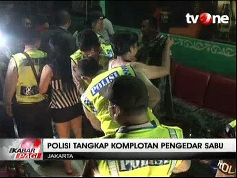 Razia Tempat Hiburan Malam, Petugas Tangkap Pengedar Sabu