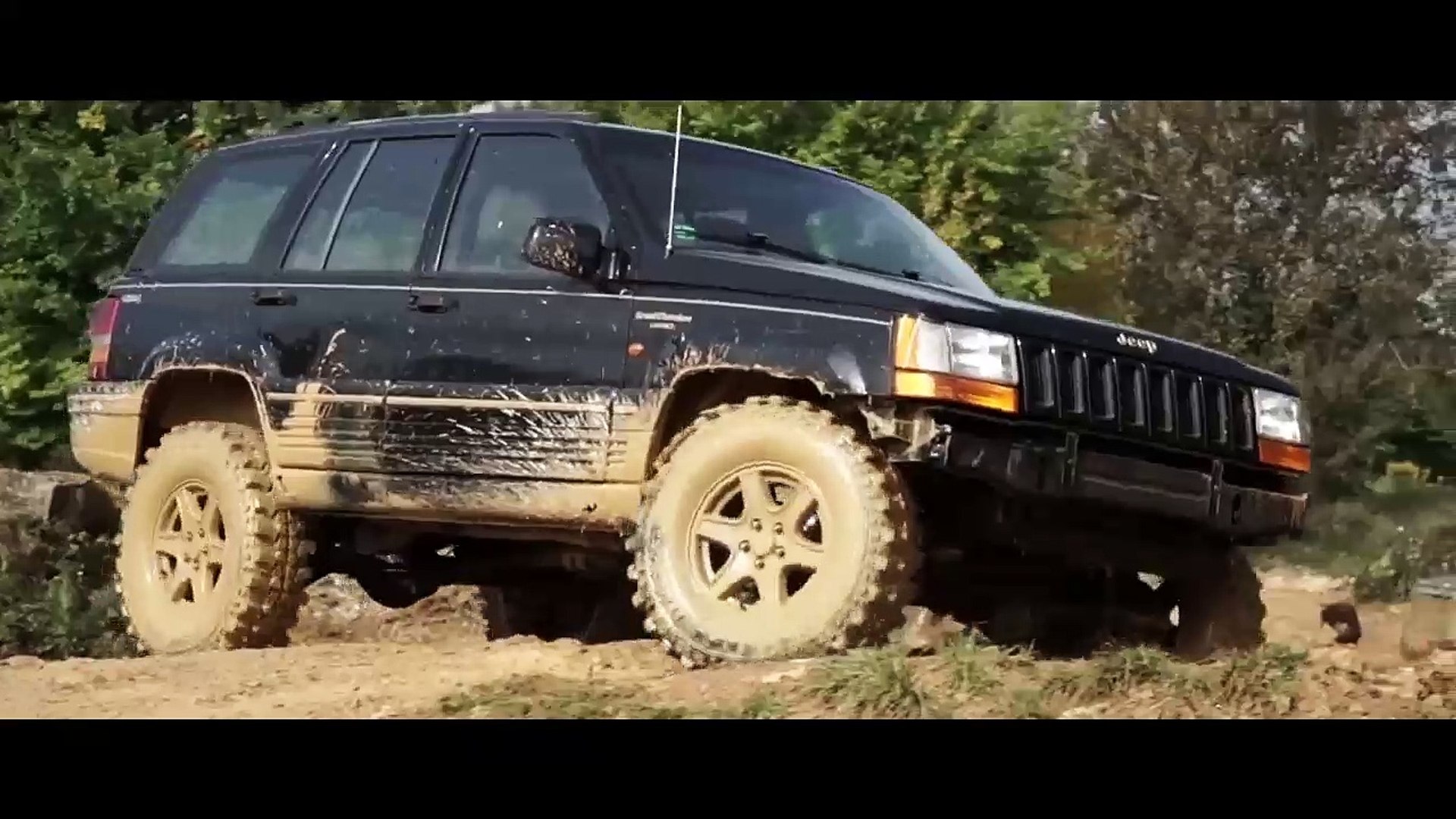 Jeep Grand Cherokee 5 2 V8 Zj The Offroad Monster Video Dailymotion