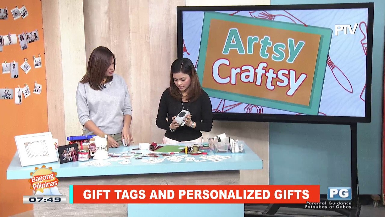 ARTSY CRAFTSY: Personalized gift tags
