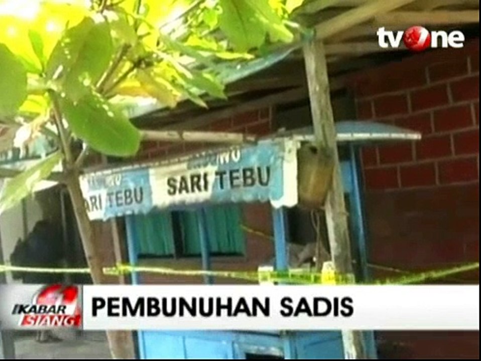 Suami Bunuh Istri Lalu Jasadnya Dibuang ke Septic Tank
