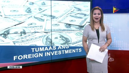 Foreign investments, tumaas sa ikalawang bahagi ng taon