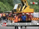Bus Wisata Terguling di Semarang, 16 Penumpang Tewas