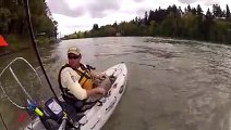 Kayak Fisherman Hit by Boat