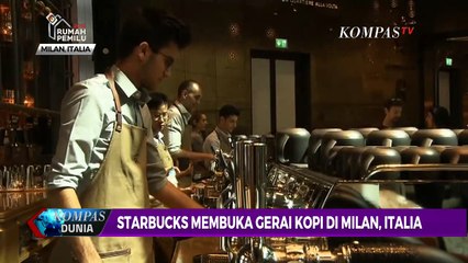 Starbucks Buka Gerai Kopi di Italia