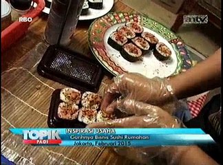 Peluang Bisnis Sushi Rumahan