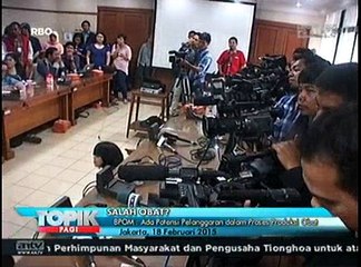 BPOM Bekukan Izin Edar Obat Bius Kalbe Farma