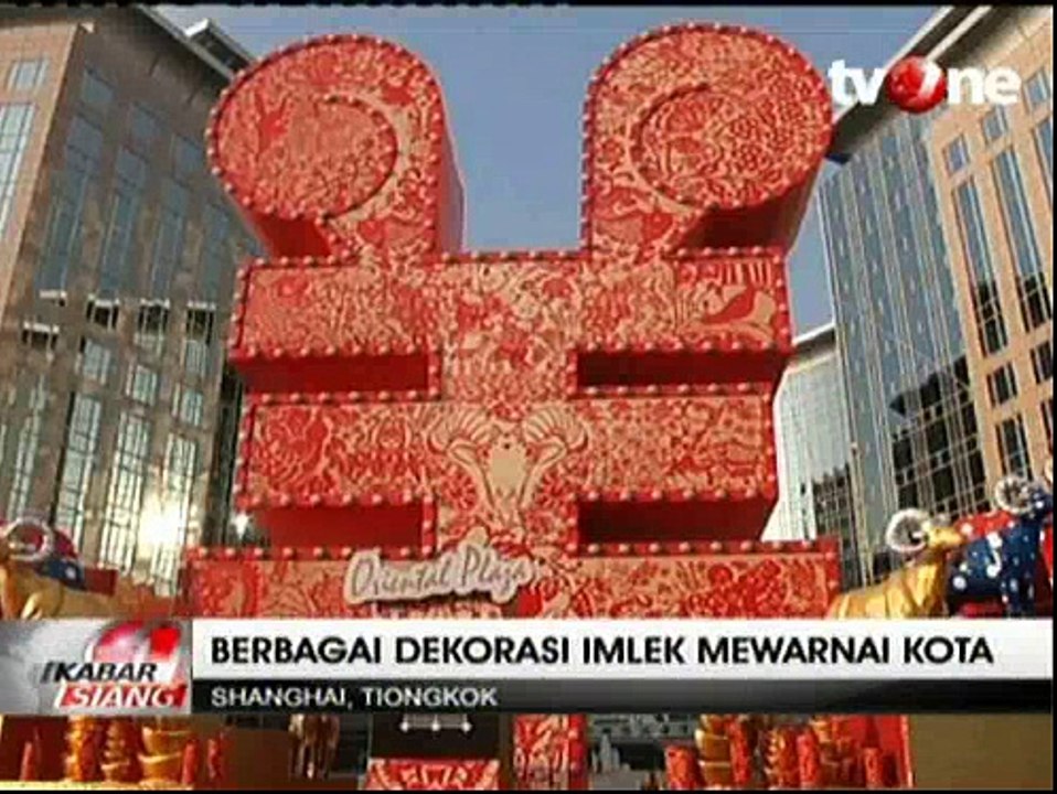 Suasana Imlek di Beijing dan Shanghai
