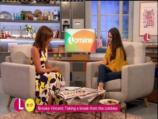 Coronation Street's Brooke Vincent Interview 8th September 2016