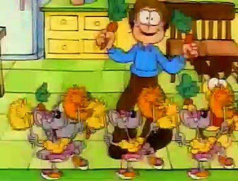 Garfield S07E08 The Stand-Up Mouse, Daydream Doctor, Happy Garfield Day