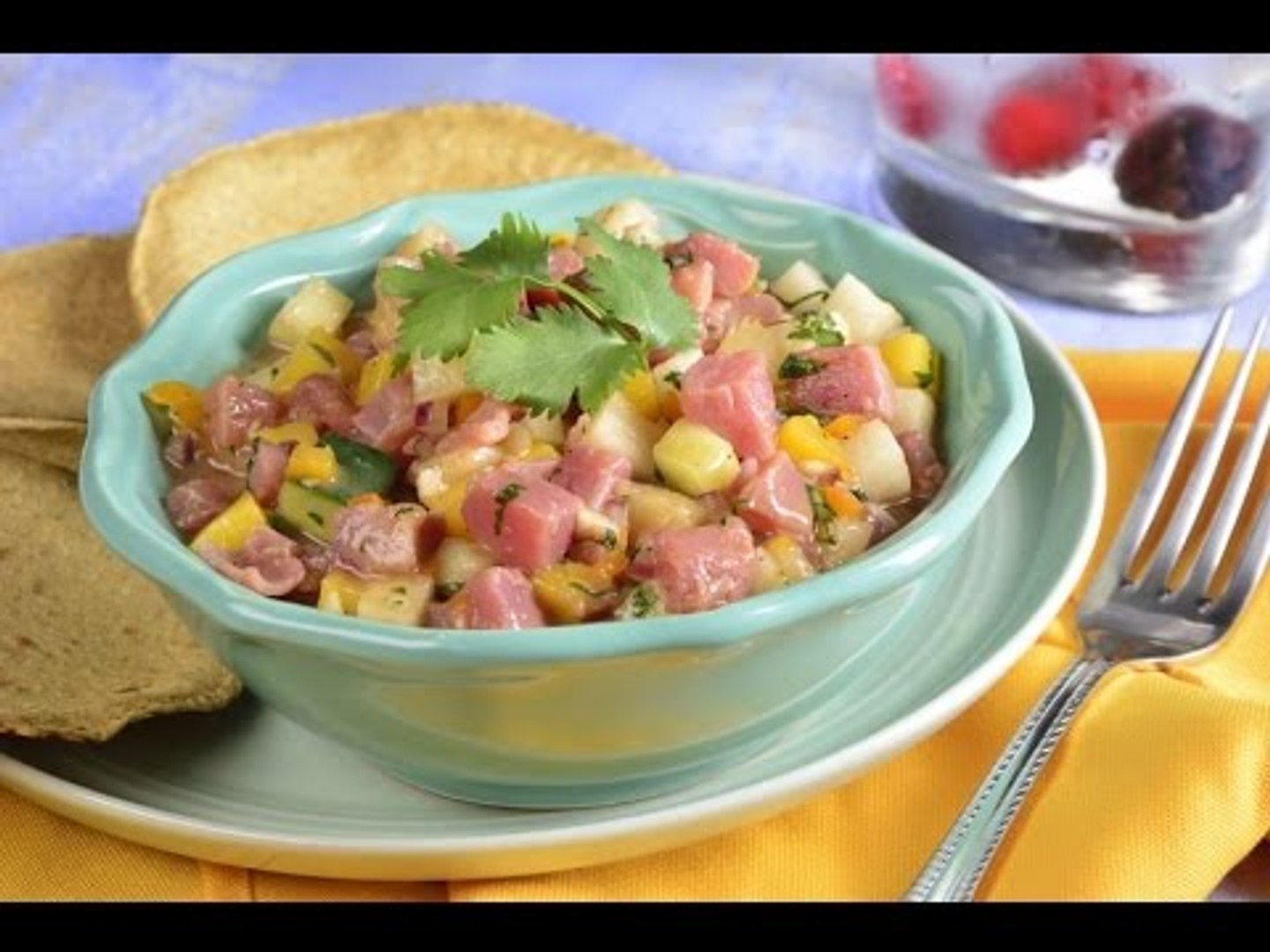 Ceviche de Atún con Mango y Vinagreta de Tamarindo - Vídeo Dailymotion