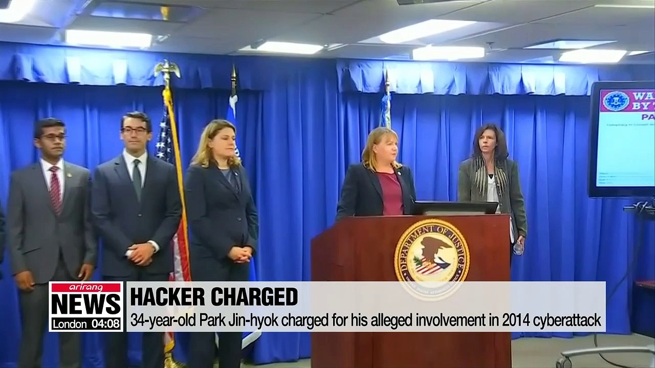 U.S. charges North Korean over cyberattacks