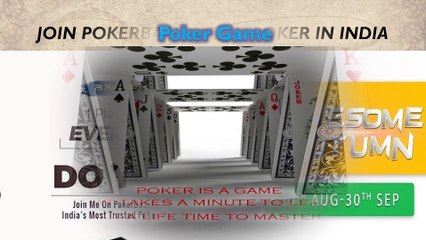 How to Join- Most Trusted Online Poker Website