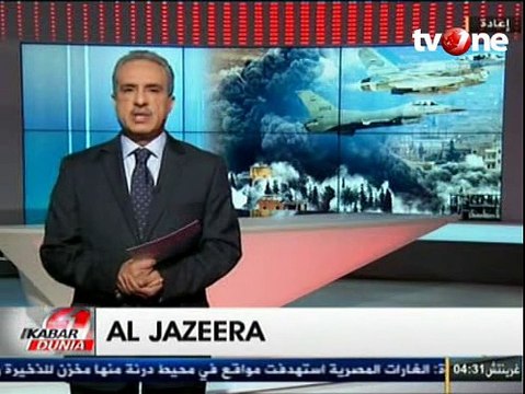 Aksi Militer Mesir Gempur Teroris ISIS