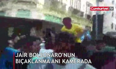 Brezilya'da başkan adayının bıçaklanma anı kamerada