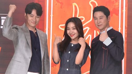 [Showbiz Korea] Shin Dong-yeob(신동엽), his first-ever studio drama, 'Big Forest(빅포레스트)' Press Conference