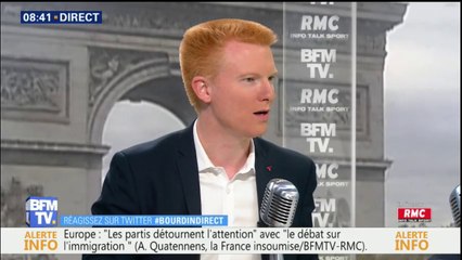 Quatennens: "Ce sont les Macron et Merkel qui accouchent des Orban et Salvini"