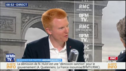 "La République En Marche est conçue comme une agence de communication", déclare Adrien Quatennens (LFI)