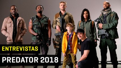 Predator - Entrevistas a Shane Black, Olivia Munn y Boyd Holbrook