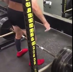 A 89 ans, il soulève plus de 185 kg