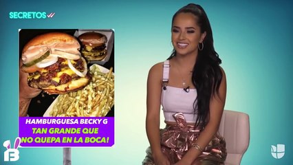 Becky G "Bad Bunny que precioso te ves como Viejo"