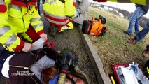 Schock für die Feuerwehr: Unerwartete Explosion bei Autobrand | Die Spezialisten | SAT.1 TV