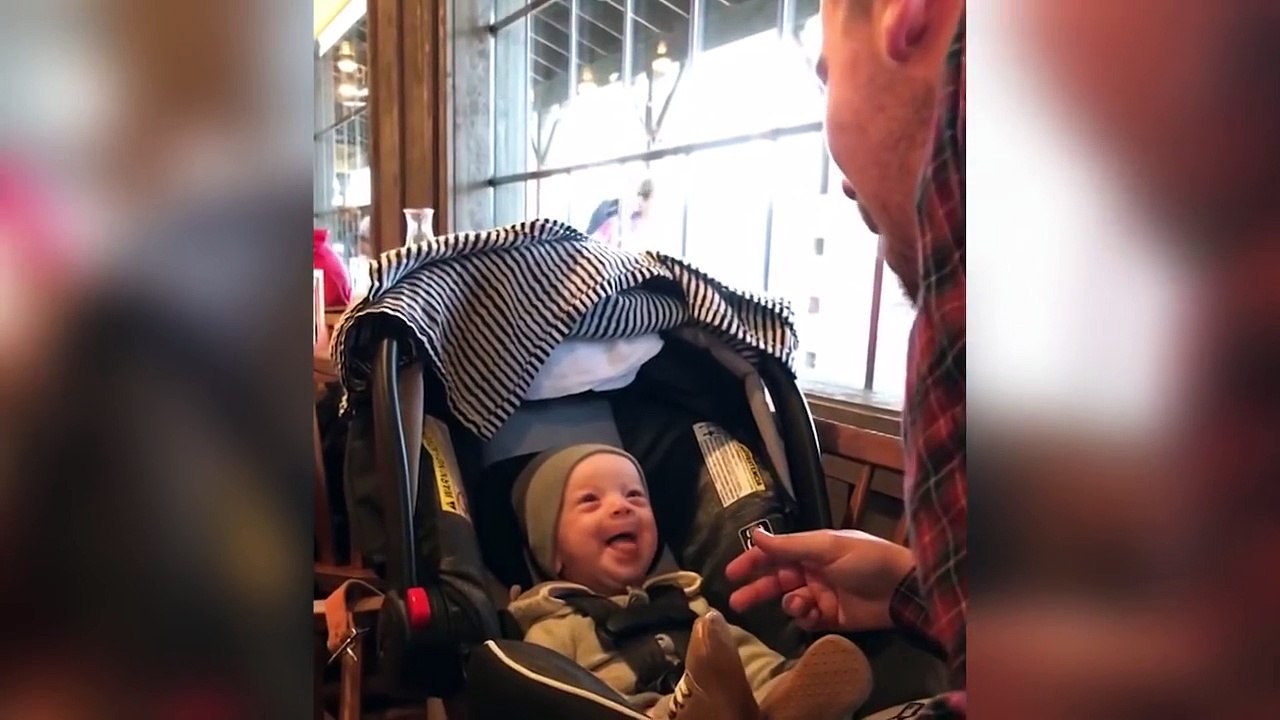 Awesome Dad vs Cute Baby -  Daddy And Baby Funny Videos