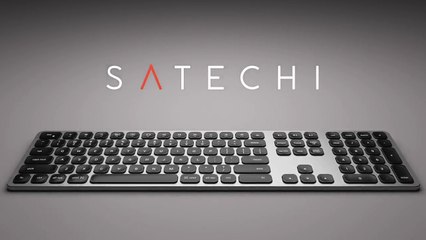 Satechi Aluminum Bluetooth Keyboard for iMac