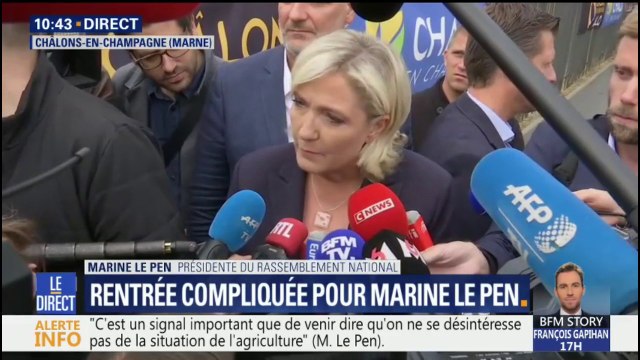 Marine Le Pen absente cet été dans les médias: J'étais comme vous en vacances , explique-t-elle